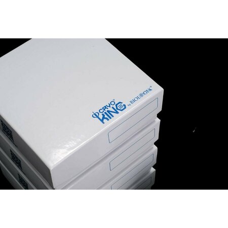 BIOX CARDBOARD FREEZER BOX, 100 WELL, 2 INCH, WHITE, 100PK BX90-1200